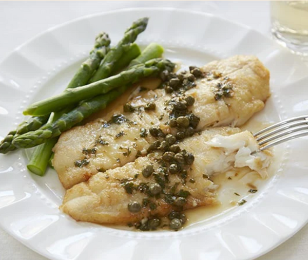 Lemon Caper Petrale Sole (frozen)