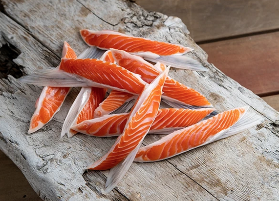 Sockeye Salmon Belly (previously frozen)
