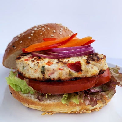 Ginger Lime Albacore Tuna Burgers (frozen)