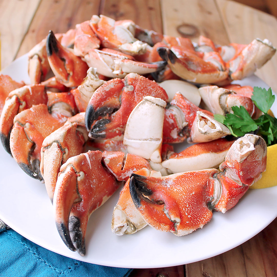 Fresh Cooked Rock Crab Claws